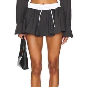 Revolve Lovers + Friends Black and White Skirt